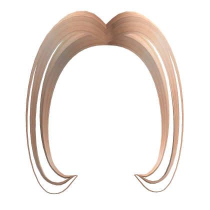 Fashionista Bangs in Blonde Roblox item