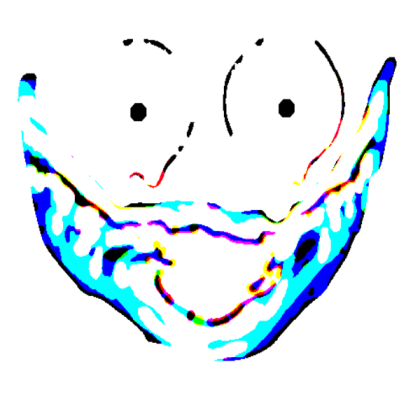 Scary face 3 Roblox decal