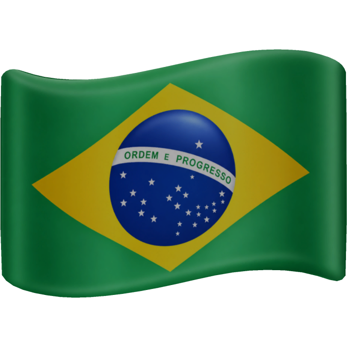 Figurinha de Rosto Brasil