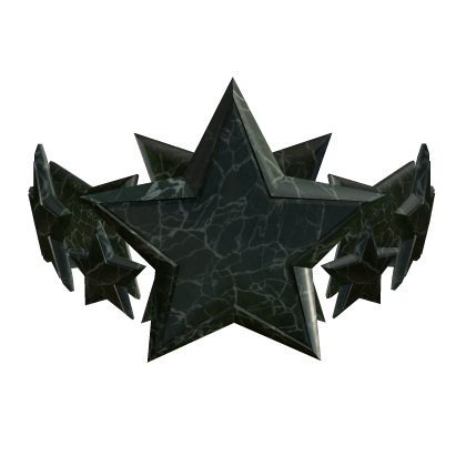 Green Marble Star Crown