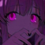 aesthetic girl | sad | hardcore | purple | pink Roblox decal preview