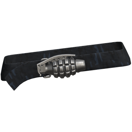 Y2k Grunge Grenade Belt Black Camo 3.0 Roblox item
