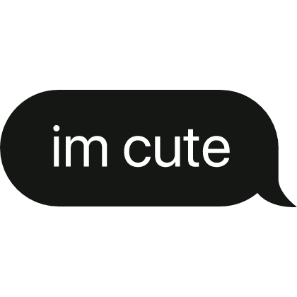 im cute text bubble Roblox item