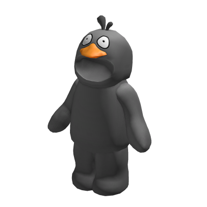 Gray Terrified Duck Bodysuit thumbnail