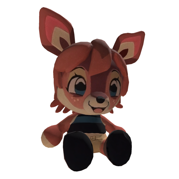 Merenge mini plushie (oc/Roblox/Furry)
