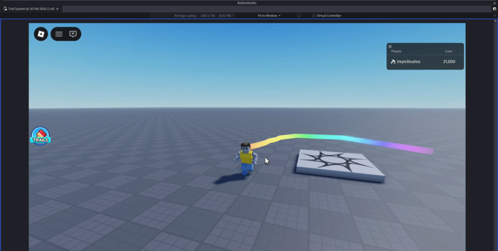 Advanced Trail System with Boosts and UI preview 1