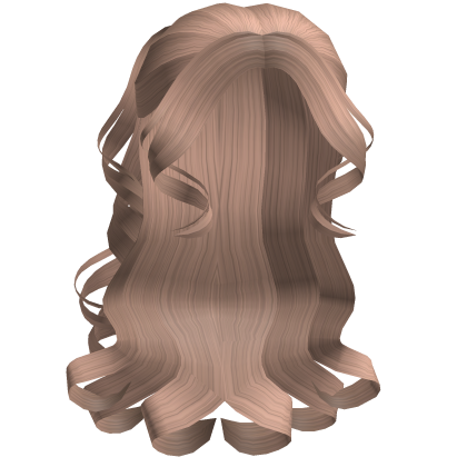 Curly Cute Back Twintails (Milktea) Roblox item