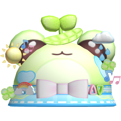 Cute Kawaii Rainy Day Frog Hat