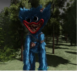 Huggy test in the forest icon