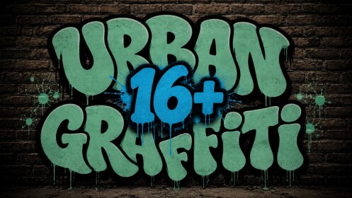 [16+] 🎨 Stedelijk graffiti (spuitverf)