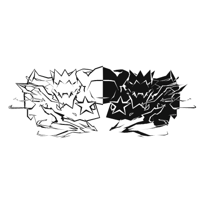 Cartoony Black&White