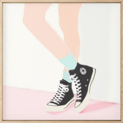 cute pastel converse Roblox decal