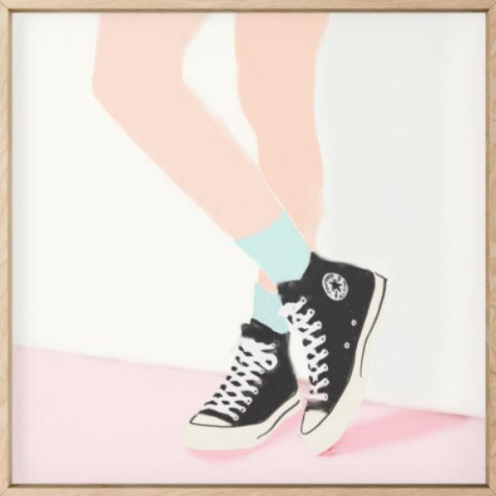 cute pastel converse Roblox decal