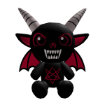 Evil Demon Bat Shoulder Pal