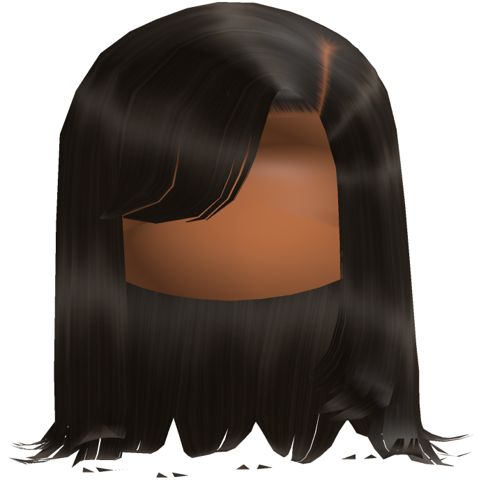 𝓭 Layered Medium Length w/ Side Bangs (Brown)