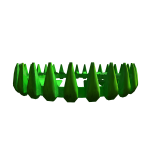 Emerald Inferno Ruler Crown