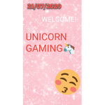 Unicorn plays roblox!