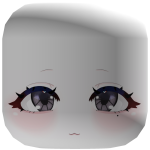 Kawaii Chibi Doll Face Mask
