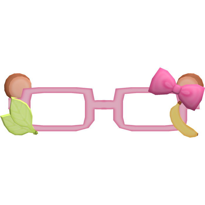 🍌🐵🍃 cute lala monkey glasses