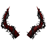 Desolated Ethereal Crimson Horns