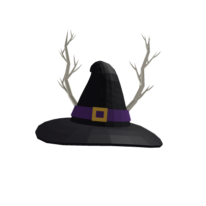 Witch Hat with Antlers