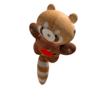 Red panda backpack