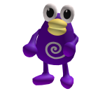 purple bird