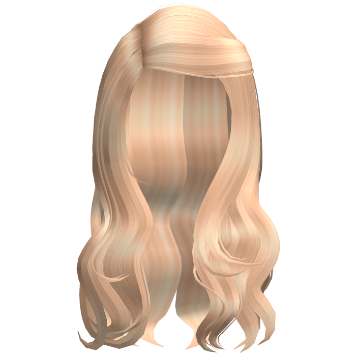 Blonde Wavy Chic Side Part Hair