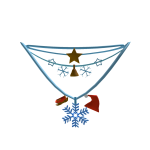 Frozen Christmas Necklace