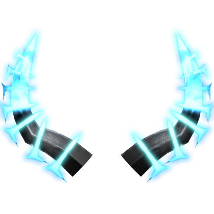 Glowing Frozen Horns Roblox item