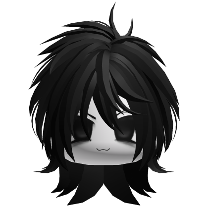 Messy Bob Emo Moe Face