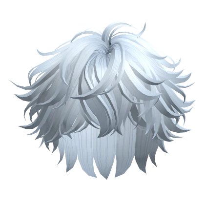 Sky Blue Messy Fluffy Anime Boy Hair | Roblox Item - Rolimon's