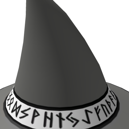Grey Wizard's Hat Accessory Magic Hats Cap Runic