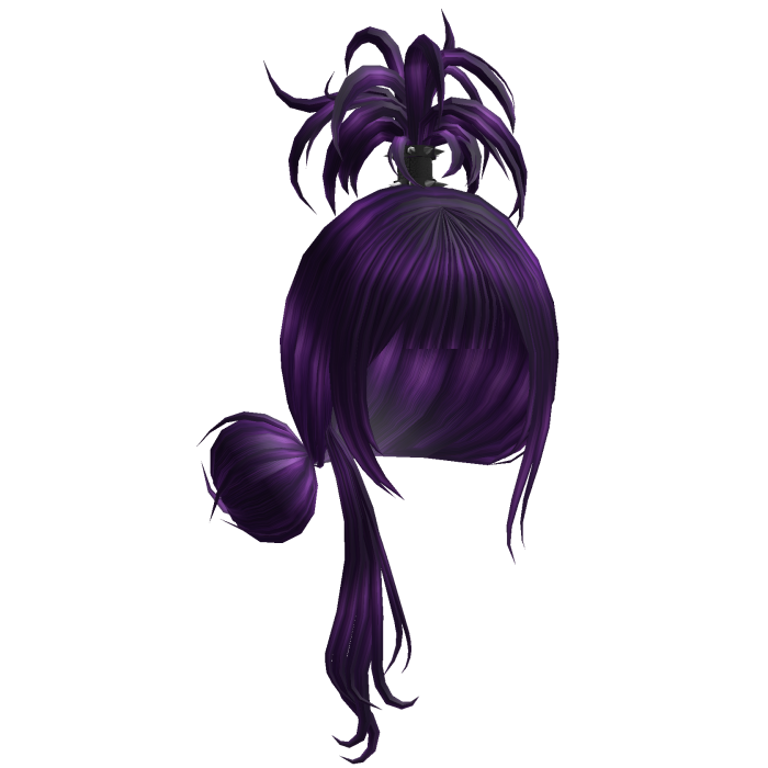 Super Duper Messy Pony Tail Purple