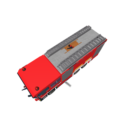 FIRE TRUCK ROMANIAN SCANIA