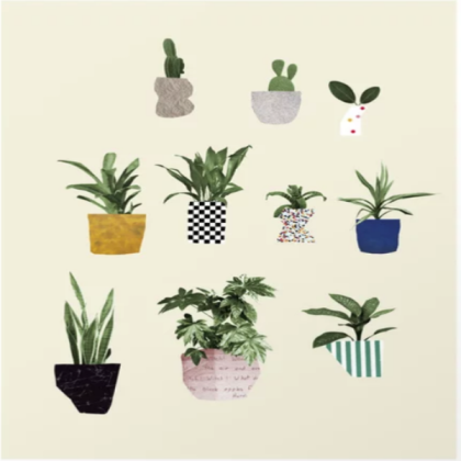 house plants aesthetic painting Roblox decal