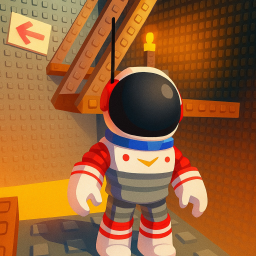 Obby but you're an Astronaut