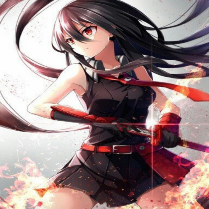 Black haired Anime girl Roblox decal