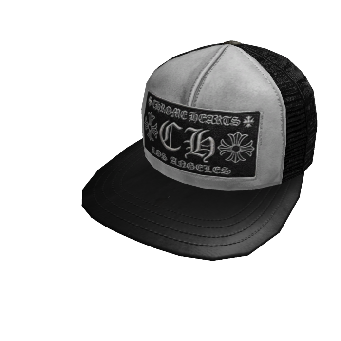 Chrome White Cap 