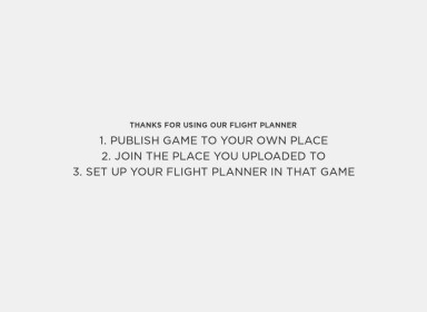 Flight Planer | AirWindsor