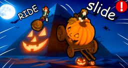 [🎃Halloween🎃]Jazda na motocyklu i zjeżdżalnią