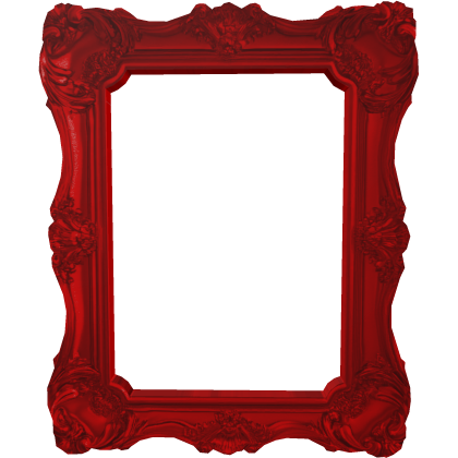 Red Vintage Picture Frame Face Accessory Roblox item