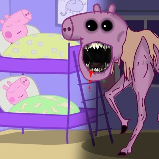 Survival Peppa Pig The Killer! official Roblox game thumbnail