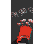 Depressed boy