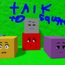 Talk to cubes! (NEW!!)