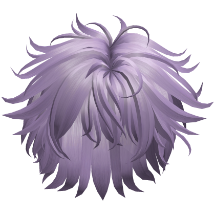 Short Spiky Shag Hair - Lavender