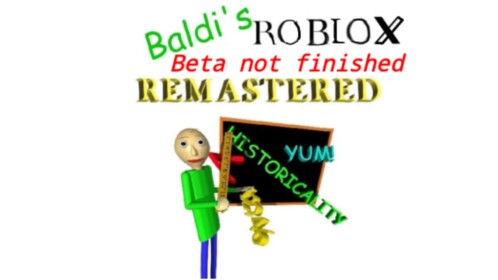 Baldi's Basics Roblox Game