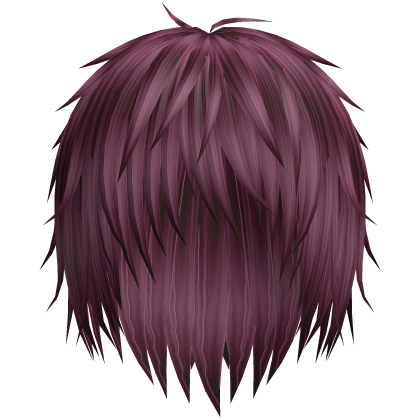 vkei emo boy anime wispy hair (berry red) Roblox item