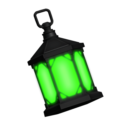 Glowing Lantern Green