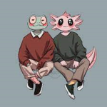 axolotl & frogs